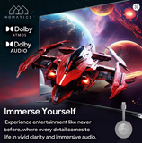 Homatics Dongle G 4K Stick - NEW ANDROID 14 Google TV & Netflix 4K Certified - 2GB RAM 32GB Storage