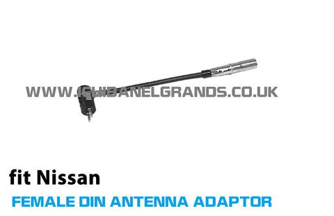 NISSAN Elgrand E51 FEMALE & MALE Antenna adapter for Double Din