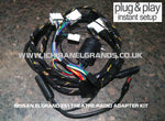 Nissan Elgrand E51 Theatre Kit Double Din Radio Wiring PLUG & PLAY With Steering Controls