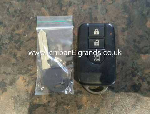 Nissan Elgrand S1 E51 key fob single door & New key