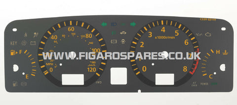 Nissan Elgrand E51 Speedo Dial KMH into MPH 2002 - 2004